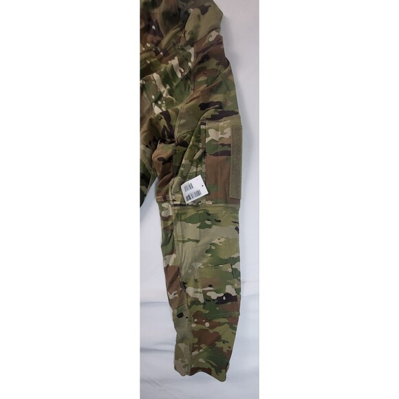 Advanced Army Combat Shirt 1/4 Zip Sz XL Long Sleeve Flame Resistant Camo USA - Picture 5 of 10